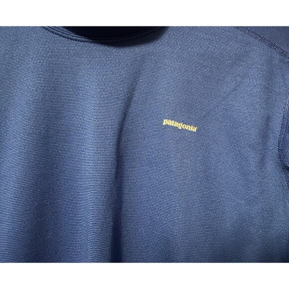 Patagonia Kids Boy Girl Capilene Blue Long Sleeve Ski Base Layer Top Size 14 - Picture 3 of 8